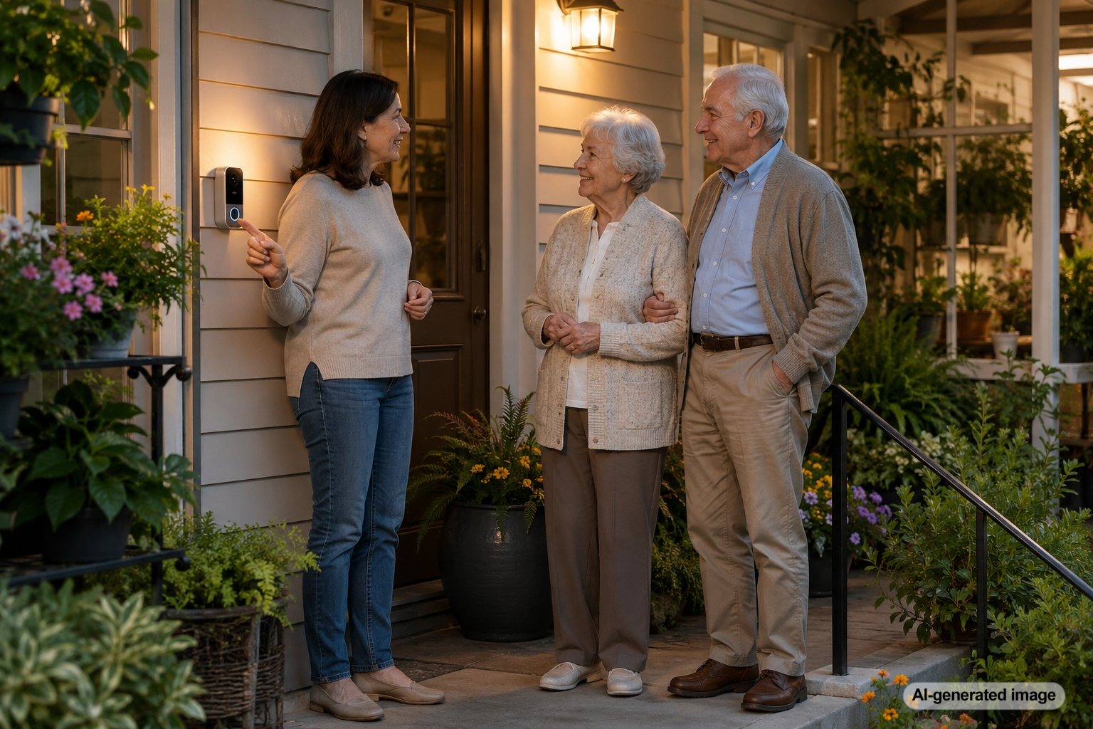 Doorbells, Motion Lights, and Simple Tech for Aging-in-Place Peace of Mind