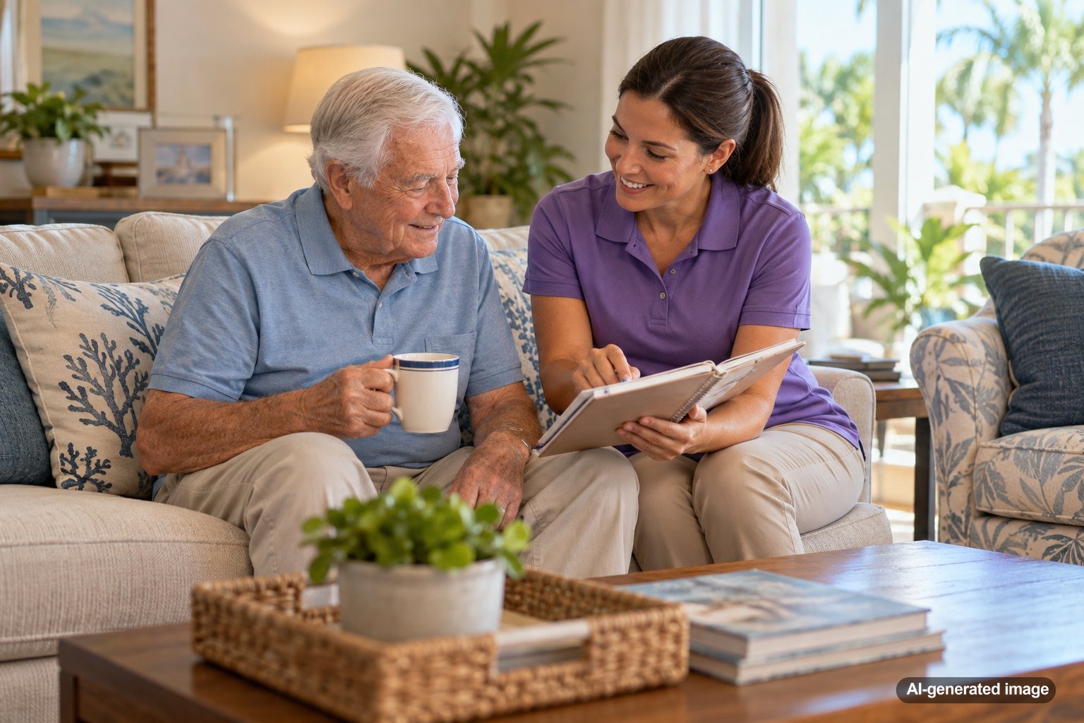 How to Help an Aging Parent Rebuild Routine After the Loss of a Spouse