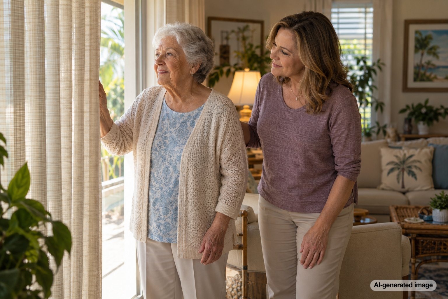 Why an Older Adult May Stop Opening Curtains or Blinds