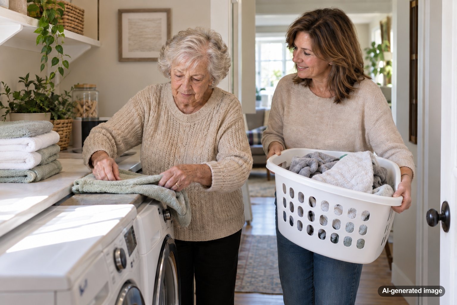 Why Laundry Can Become Surprisingly Difficult for an Aging Parent