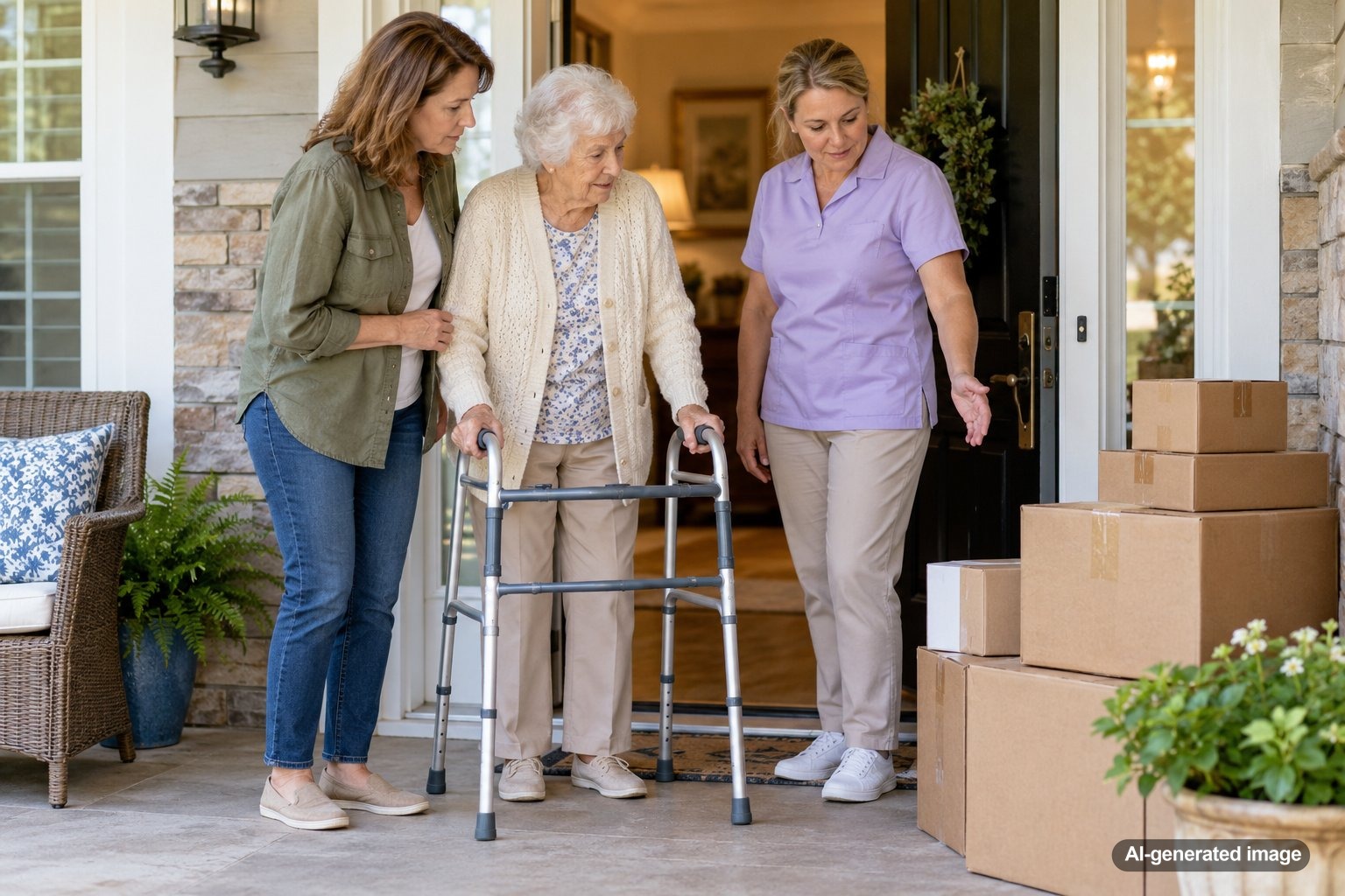 What to Notice When Shipping Boxes Begin Piling Up in an Aging Parent’s Home