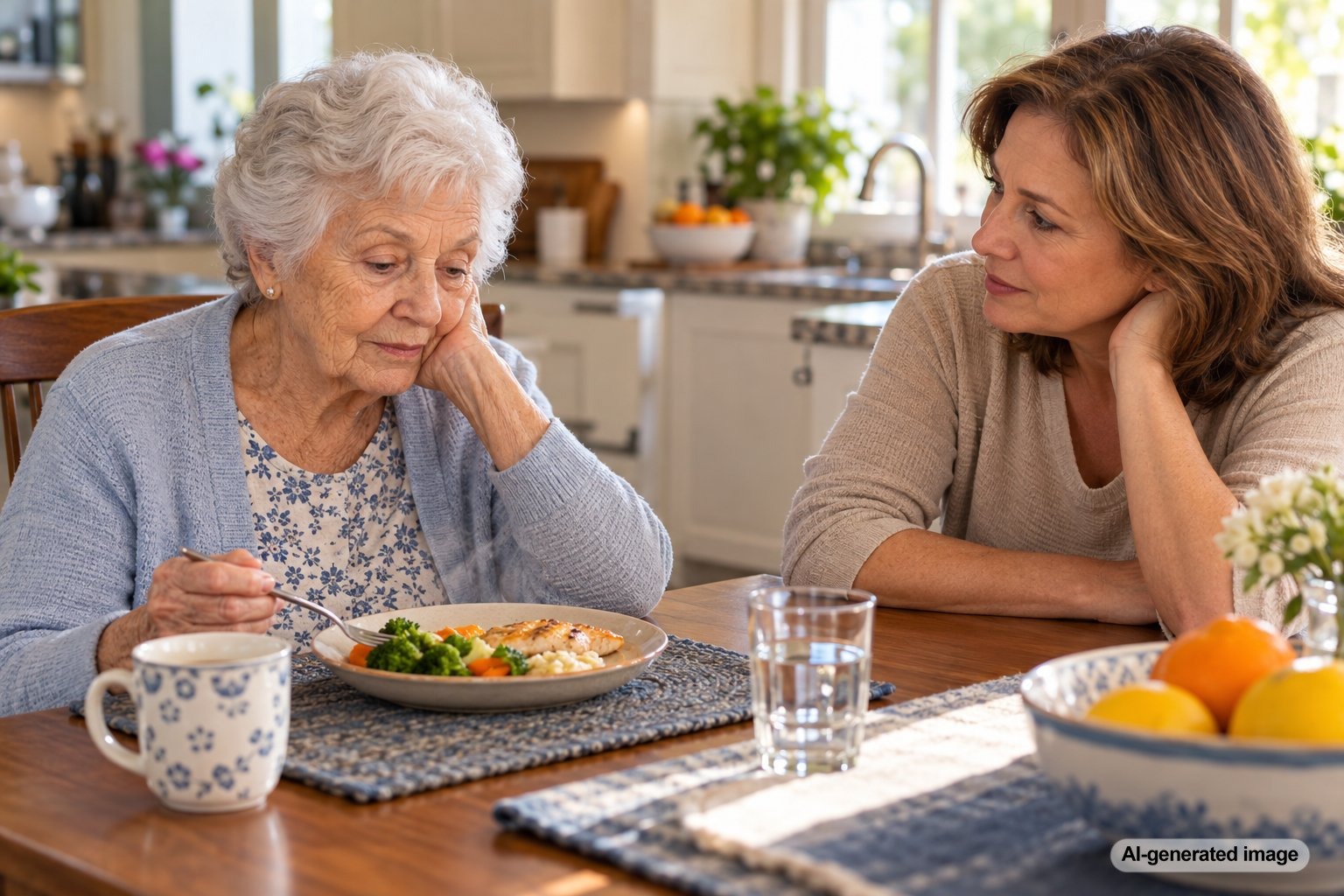 Why a Parent May Start Letting Hot Food Go Cold Before Eating It
